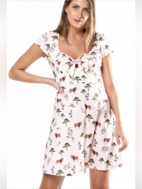 Lili Sidonio By Molly Bracken Savannah Print Dress